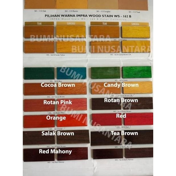 Diskon Politur Impra Woodstain 162 Propan Woodstain Ws162 Plitur Propan