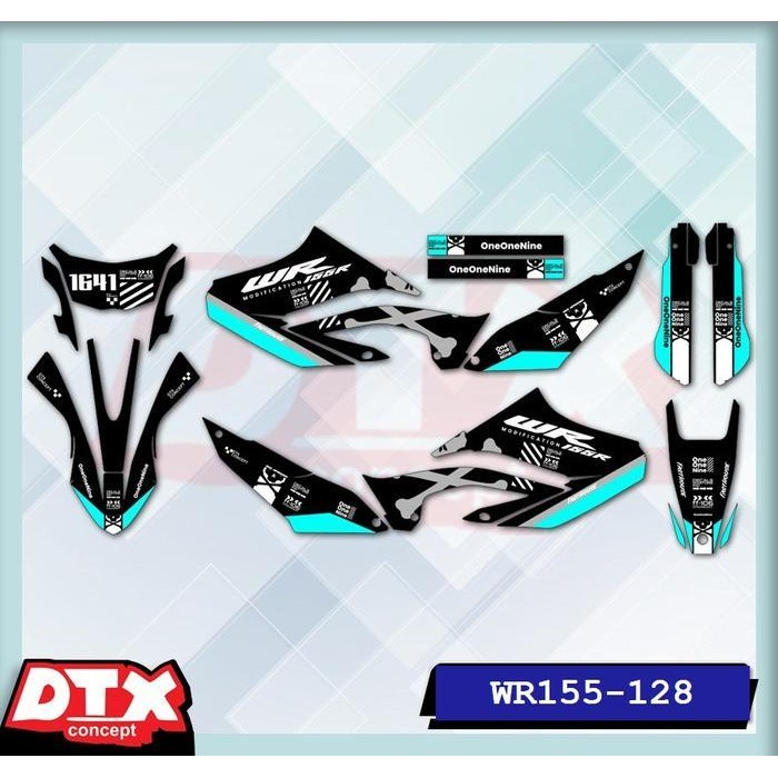 Decal Wr155 Full Body Decal Wr155 Decal Wr155 Supermoto Stiker Motor Wr155 Stiker Motor Keren Stiker