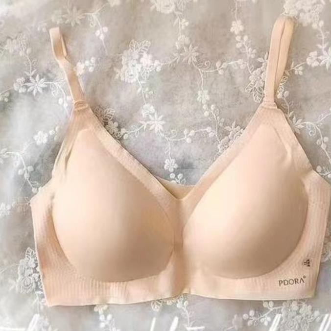 Parling Laris Pdora Bra Ion Negatif / Bra Sport Wanita / 365 Tali Tipis Polos -Skin