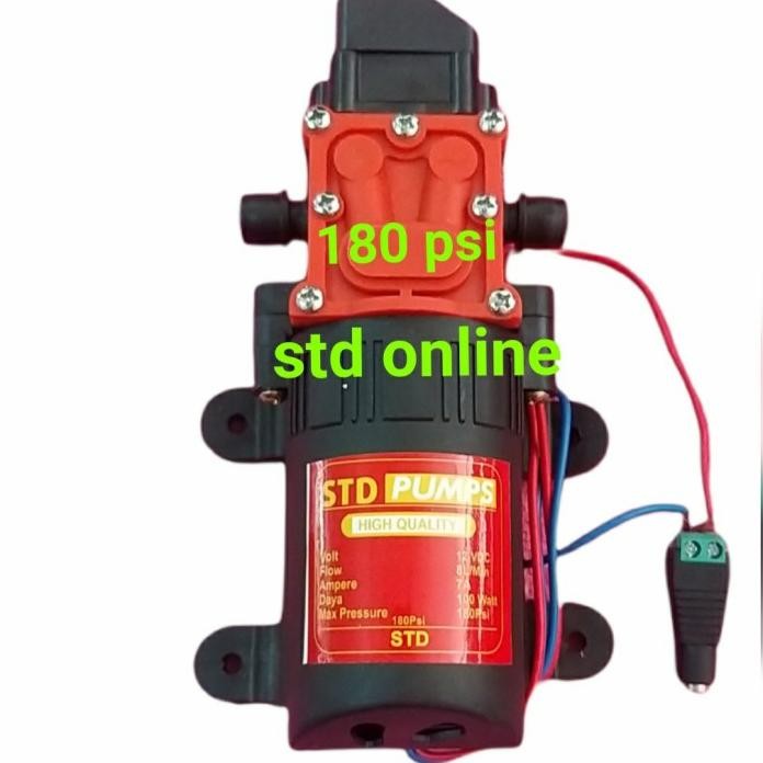 Dinamo Pompa Dc 180Psi Red Pump Pompa Dc 180 Psi Harga Khusus