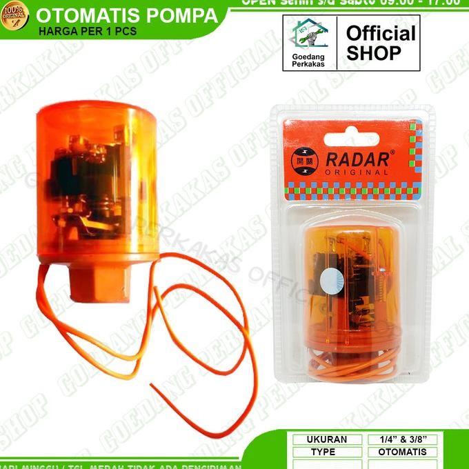 Otomatis Pompa Air Radar Ukuran 1/4" 3/8" Original Otomatis Mesin Air Terbaik