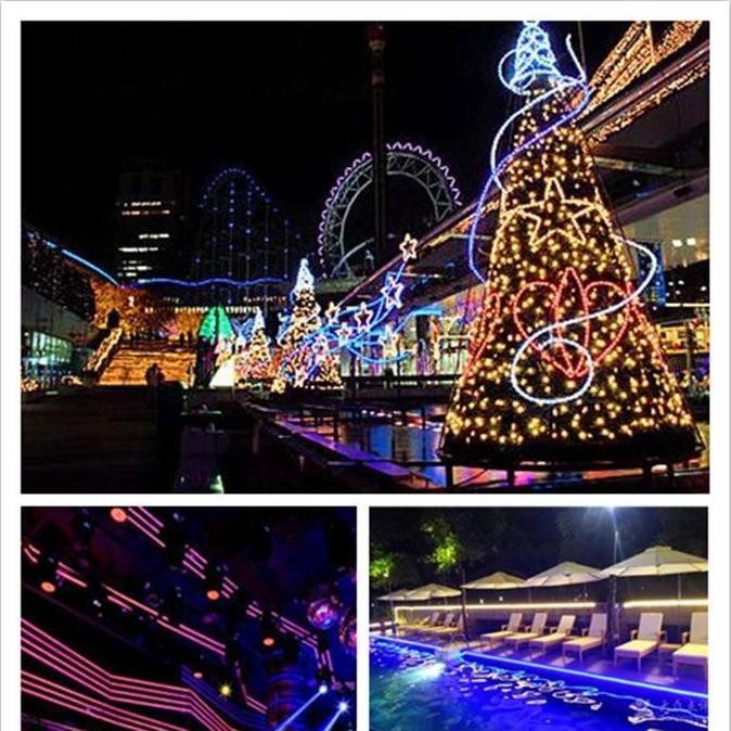 Lampu Led Strip  RGB Warna Warni Biru Hijau Kuning Merah Kotak murah