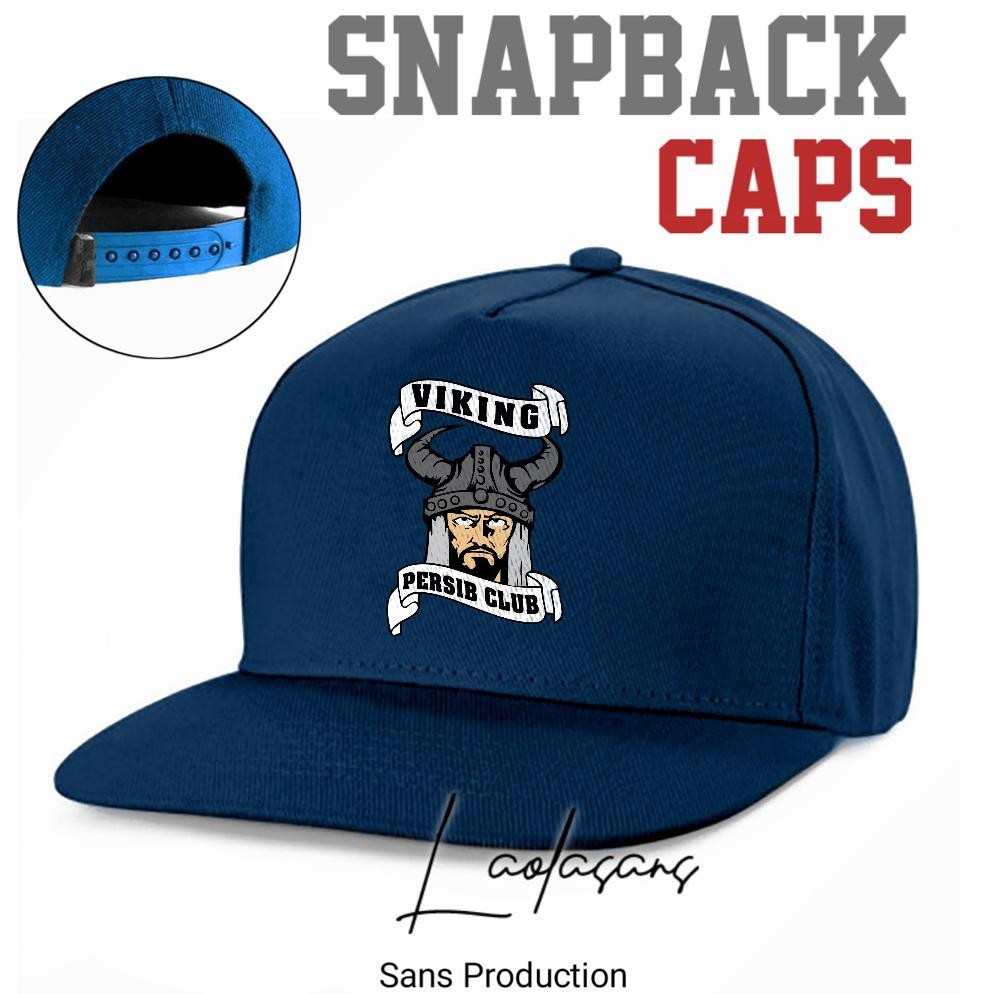 By05 Topi Caps snapback hat Logo Viking Persib Club terlaris  topi hip hop pria/wanita - topi hip ho