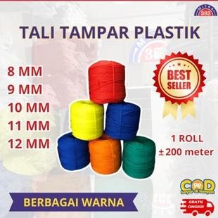 

Tali Tampar Plastik 7 8 9 10 Mm Per Roll New Stok
