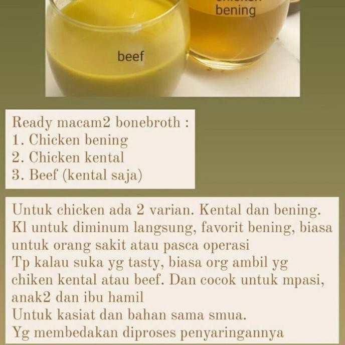 

Beef Bone Broth Premium murah