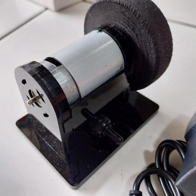 ALAT BUBUT SERBAGUNA / ALAT BUBUT MINI / MESIN SENDING MINI + ADAPTOR murah