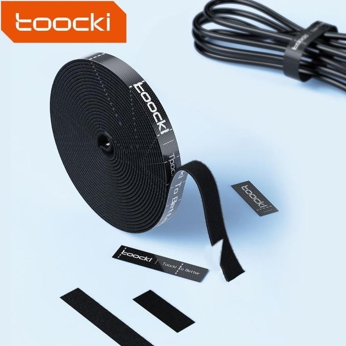 Lakban Velkro Pengikat Kabel Velkro Strap Organizer Wire Klip Kabel murah