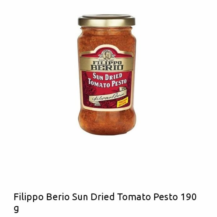 

Filippo Berio Sun Dried Tomato Pesto 190 g murah