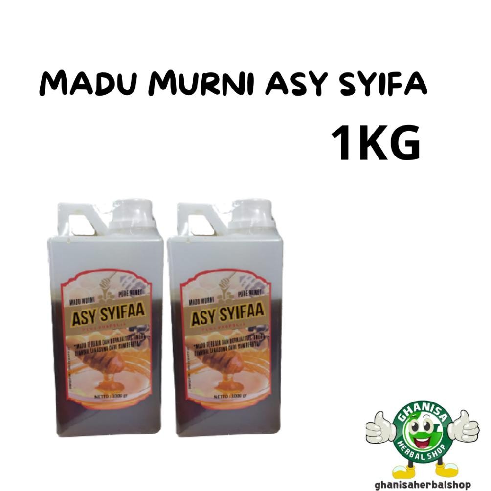 

MADU MURNI PURE HONEY ASYIFA 1KG | MADU MURNI HUTAN KALIMANTAN BEST SELLER IMUNITAS PENYEMBUHAN
