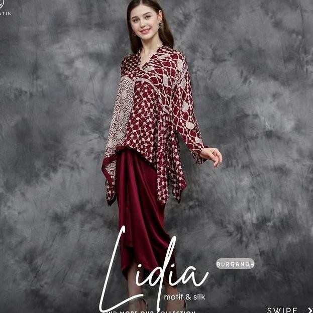 [[ PICKY / KEBAYA MERAH KEBAYA MAROON KEBAYA BATIK KEBAYA VISCOSE SETELAN BATIK KEBAYA MODERN KEBAYA