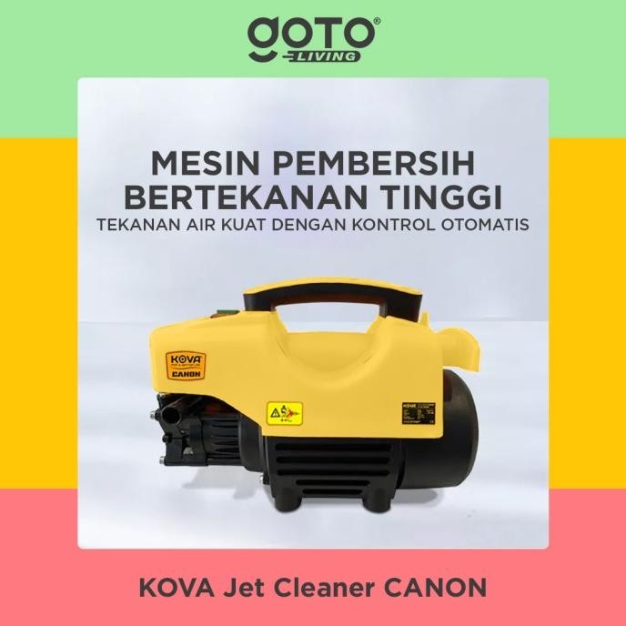 Kova Canon Jet Cleaner High Pressure Alat Steam Mesin Cuci Mobil Motor
