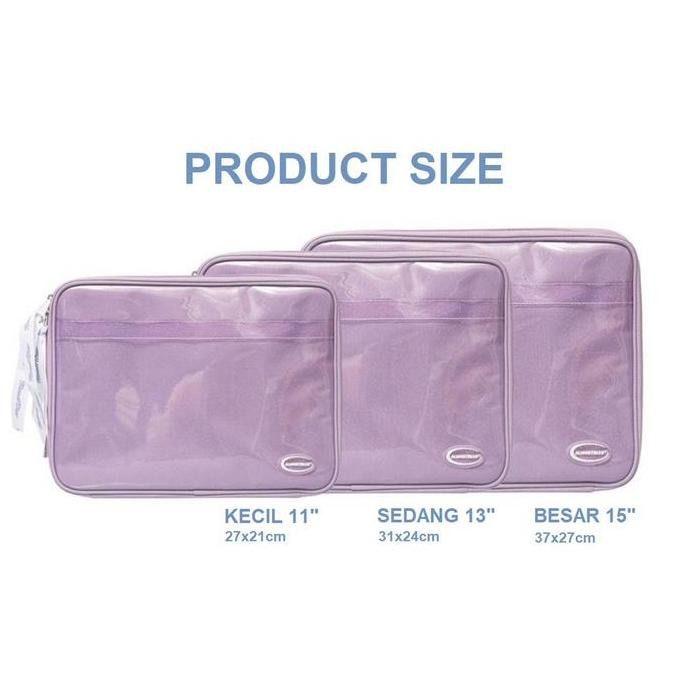 Sale [Miloli] Laptop Bag Pelindung Laptop Almost Blue - F0027