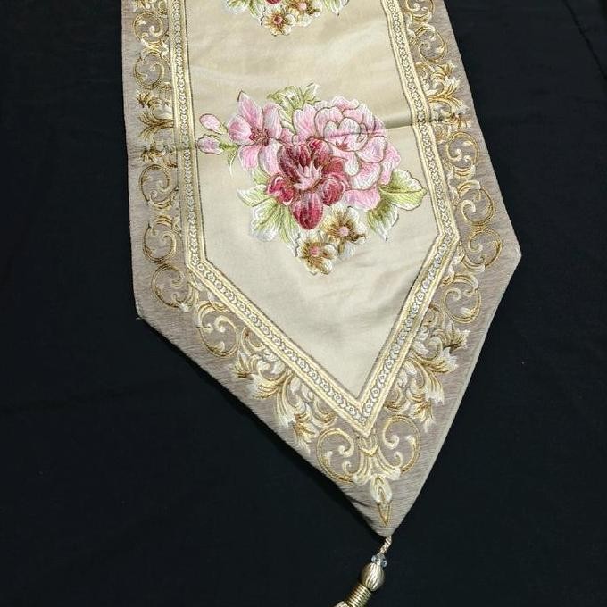 Murah Taplak Meja Tamu Turki Mewah Tebal Premium