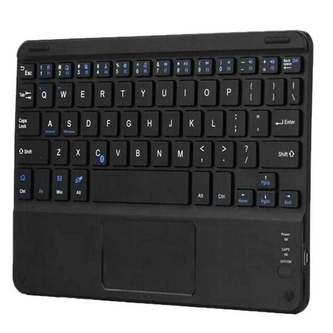 Murah Keyboard Wireless Bluetooth 8 Inch Lengkap Dengan Mouse Touchpad Size - 8Inch