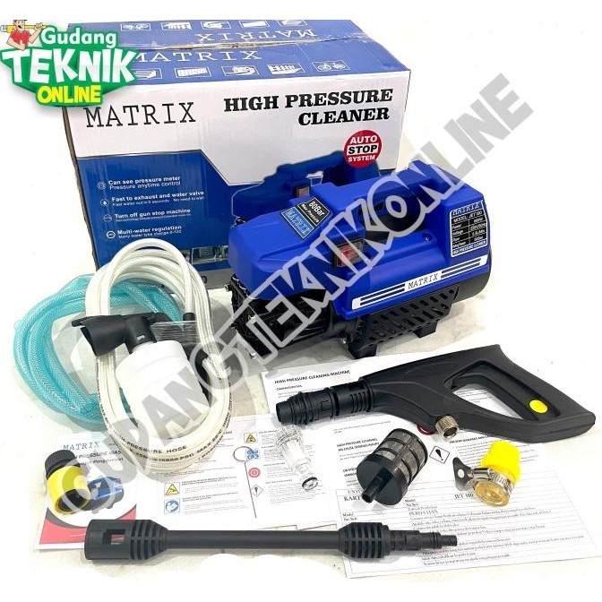 Alat Mesin Cuci Motor Mobil Steam JET-100 MATRIX MAESTRO Jet Cleaner