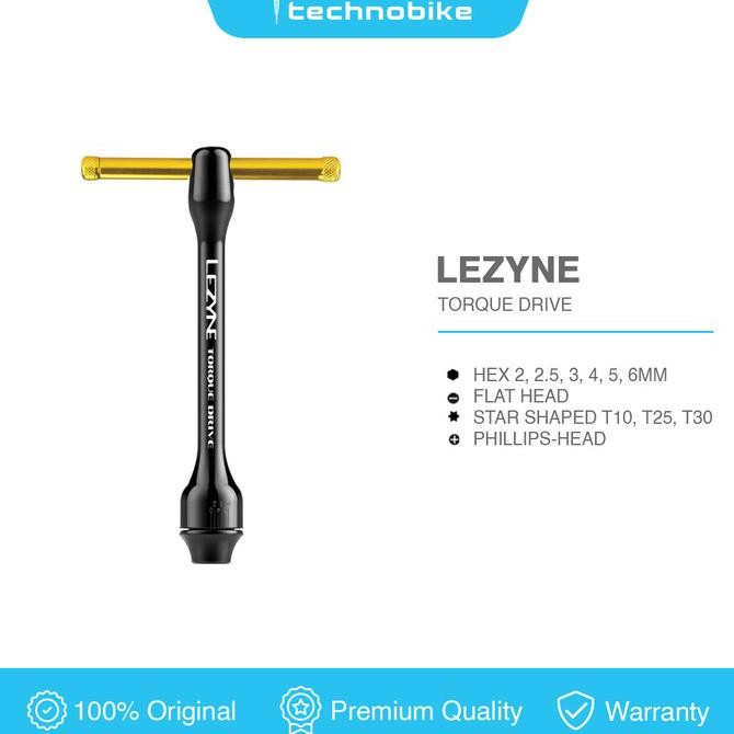 Tools Lezyne Torque Drive Black Vanadium Bits