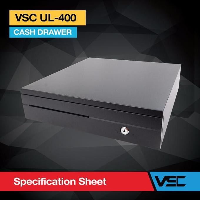 

Cash Drawer / Laci Uang / Laci Kasir Vsc Ul-400, Rj -11