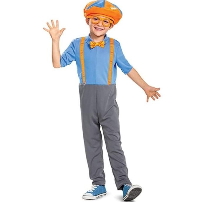 Blippi Kids Costume Kostum Halloween Anak