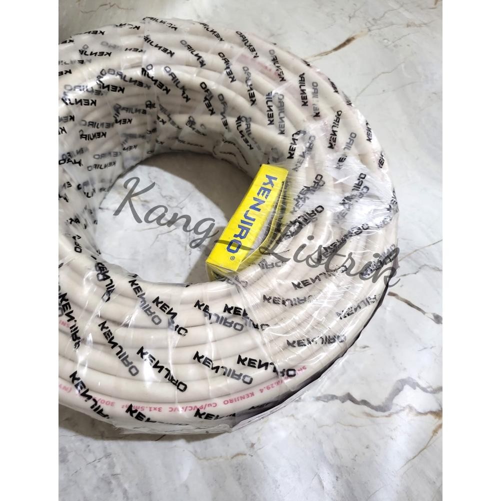 Kabel NYM KENJIRO 3x1,5mm SNI @50Y / Kabel SNI NYM 3x1,5mm @50Y