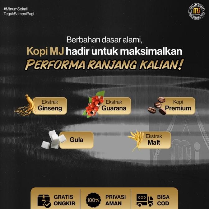 Kopi MJ (Malam Jumat) | Kopi Stamina Pria IS