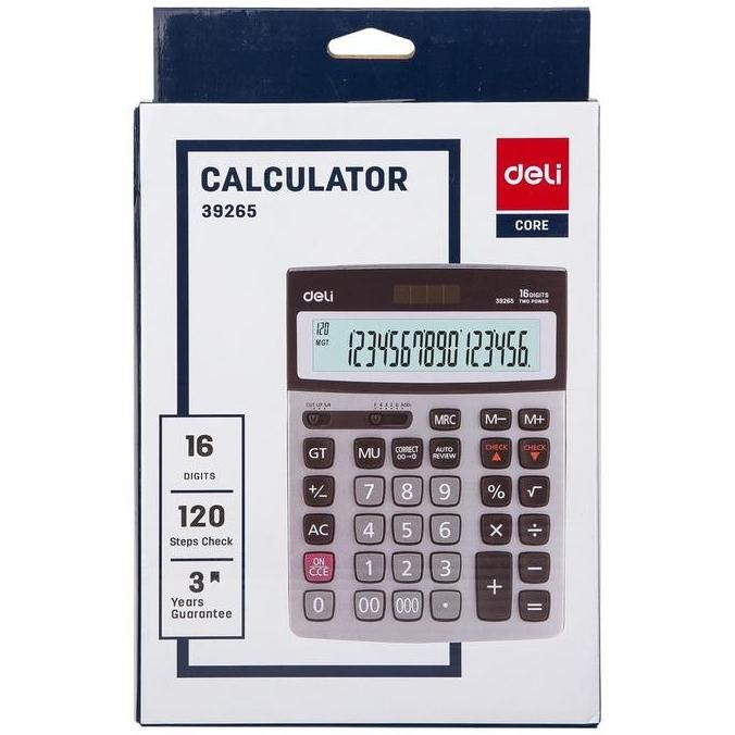 

Kalkulator Deli 16 Digits - 39265
