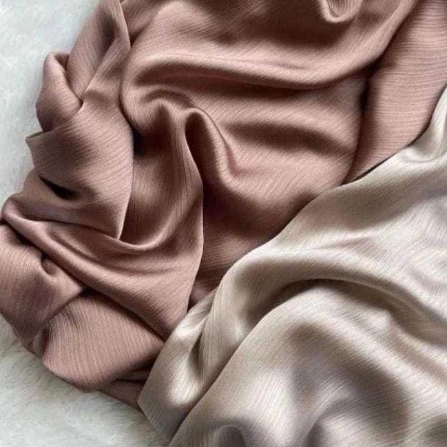 Grosir Kerudung Pashmina Silk Berkilau / Jilbab Shimmer Premium / Hijab Fashion Termurah