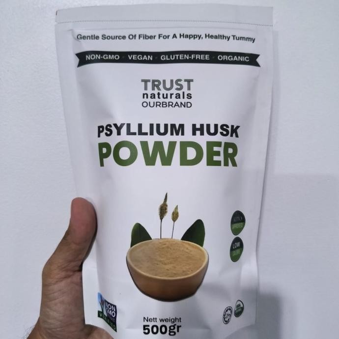 

Psyllium Husk Powder Murni Halus 500 gram dari Trust Naturals Plus