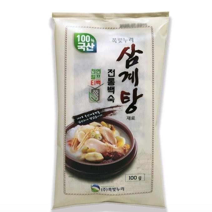

Ginseng Chicken Soup Samgyetang Korean 100 gr Halal
