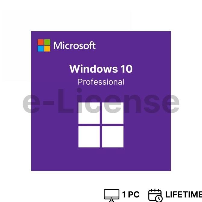 WINDOWS 10 HOME | PRO | EDUCATION | ENTERPRISE | LISENSI LICENSE KEY - ORIGINAL