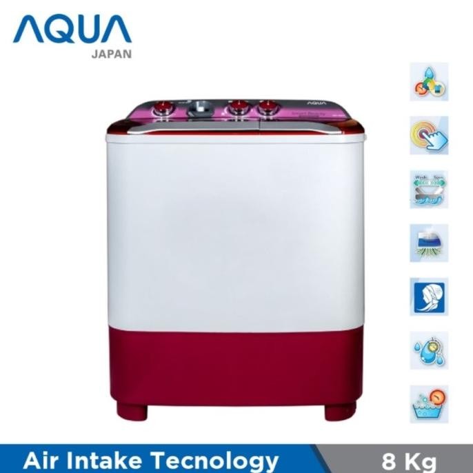 Sale Mesin Cuci Aqua Qw 880Xt 8 Kg Qw880Xt