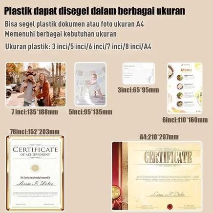 

Sale Reaim Mesin Laminating 7 In 1 Laminator Bisa Laminating Panas Dan Laminasi Untuk Ktp, Ijasah, Kk, Sertifikat, Akte, Dokumen