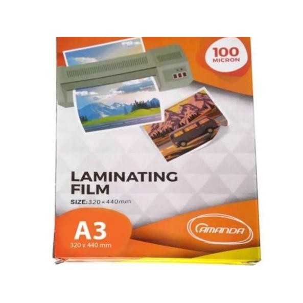 

Sale Plastik Laminating A3 Amanda 100 Pcs