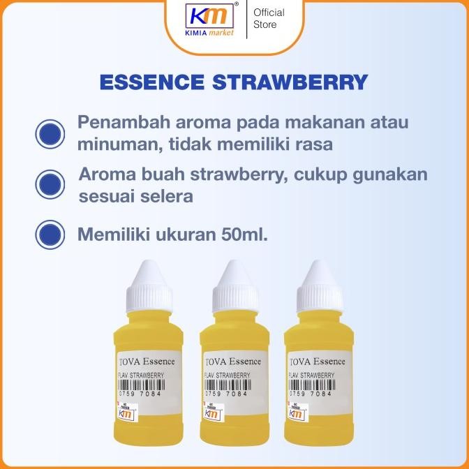 

Essence Makanan/Minuman Flavor Tova Strawberry murah
