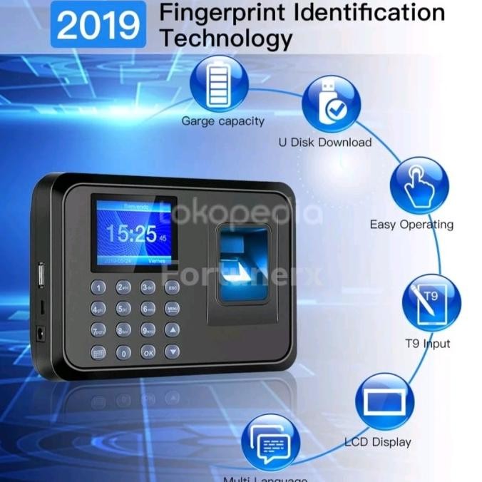 

Grosir Mesin Absensi A6 | Mesin Sidik Jari Finger Print Time