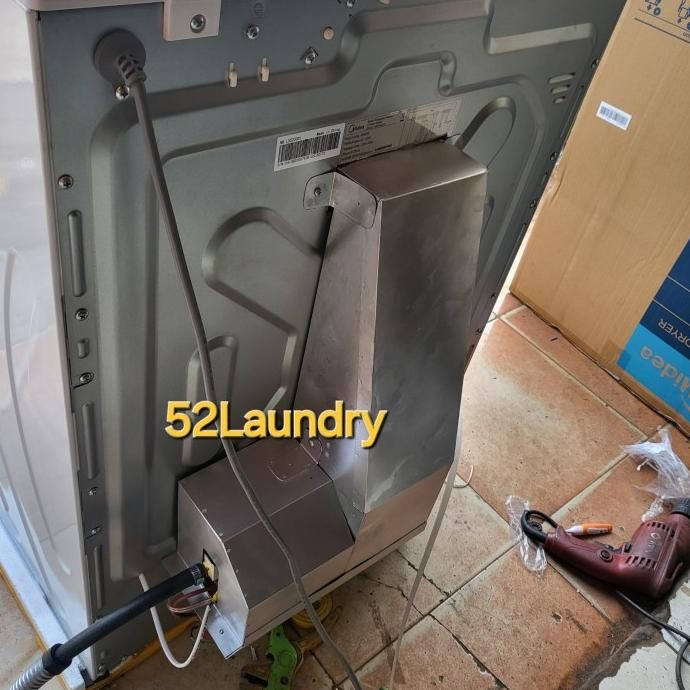 Murah Diamante 10,5Kg Konversi Gas Mesin Pengering Pakaian Dryer Laundry