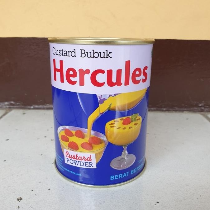 

[satuan] HERCULES CUSTARD Powder Bubuk 300 gram (kaleng) murah