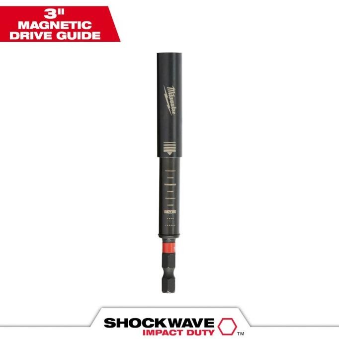 

Sale Milwaukee 48-32-4516 Shockwave 3" Magnetic Drive Guide Bit Holder