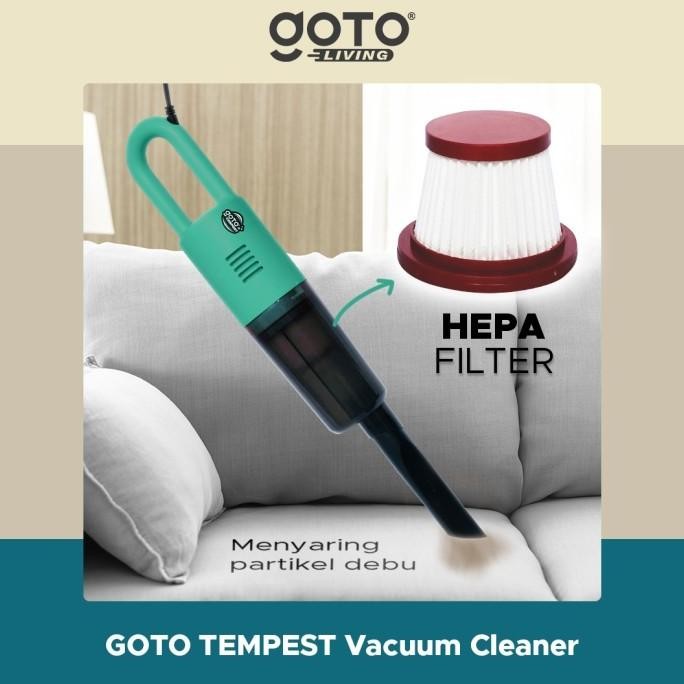 Murah Goto Tempest Vacuum Cleaner Penyedot Penghisap Debu Vakum Portable