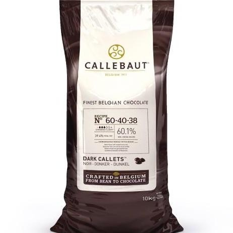 

Callebaut Dark Chocolate Couverture 60% Repack 100 gr murah