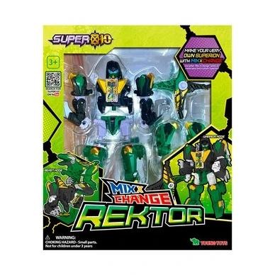 Robot Young Toys Super 10 Raktor mix and Change robot changer