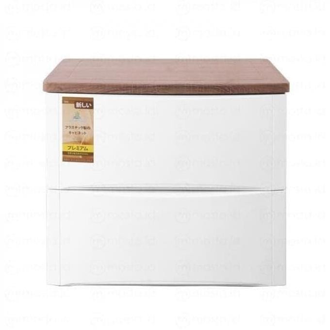Olymplast Lemari Laci Plastik Drawer Cabinet Susun 2 Modern ODC 02 M