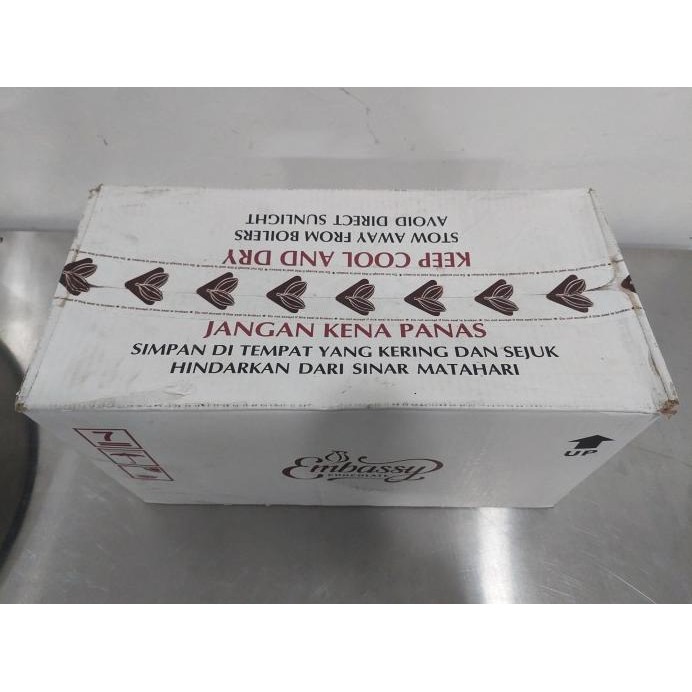 

2.5 kg Tulip Embassy 75% Couverture Premium Dark Chocolate Penawaran Khusus murah