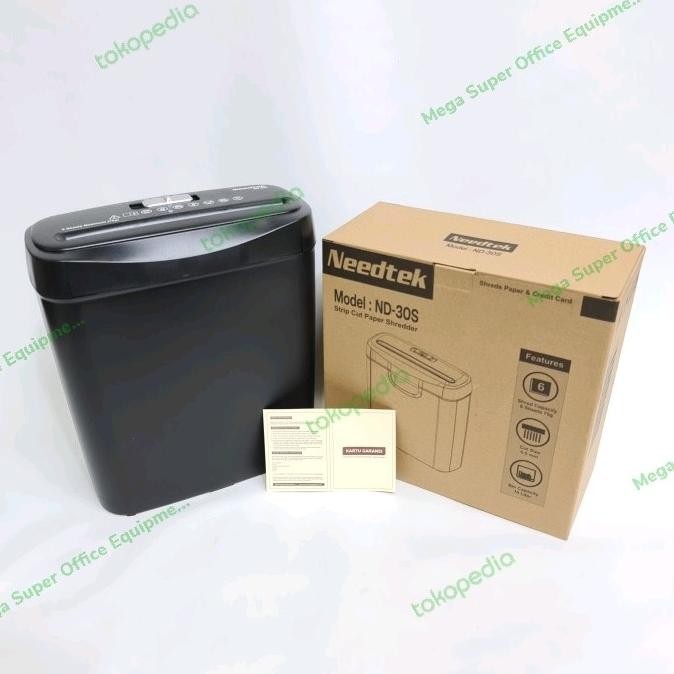 

Sale Mesin Penghancur Kertas Needtek Nd-30S Paper Shredder Needtek Nd30S