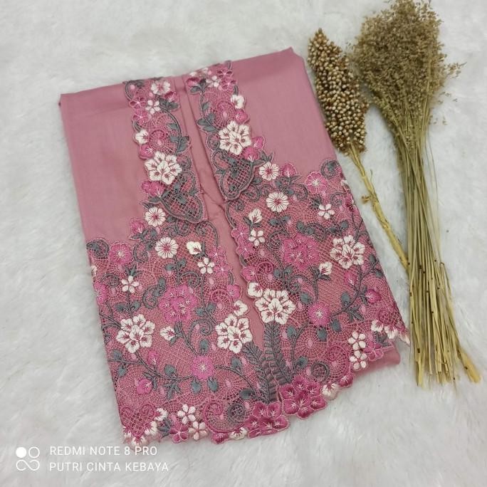[[ KEBAYA / PUTRICINTA BAHAN KEBAYA BORDIR TASIKMALAYA  JUMBO BEST SELLER