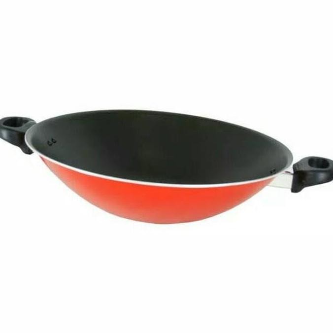 Murah Maxim Wok Anti Lengket 30 Cm Wajan Penggorengan