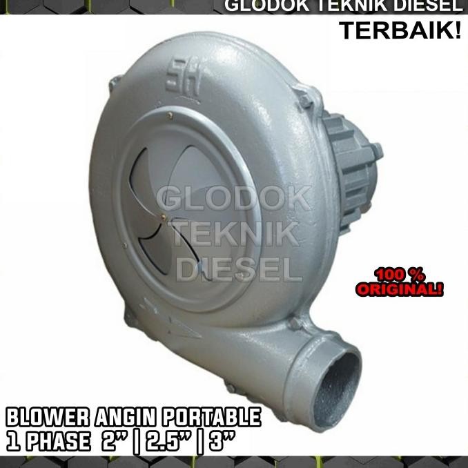 Morris Mesin Blower Keong Angin Rrc 2" 2.5" 3" Inch 1 Phase Original New Stok