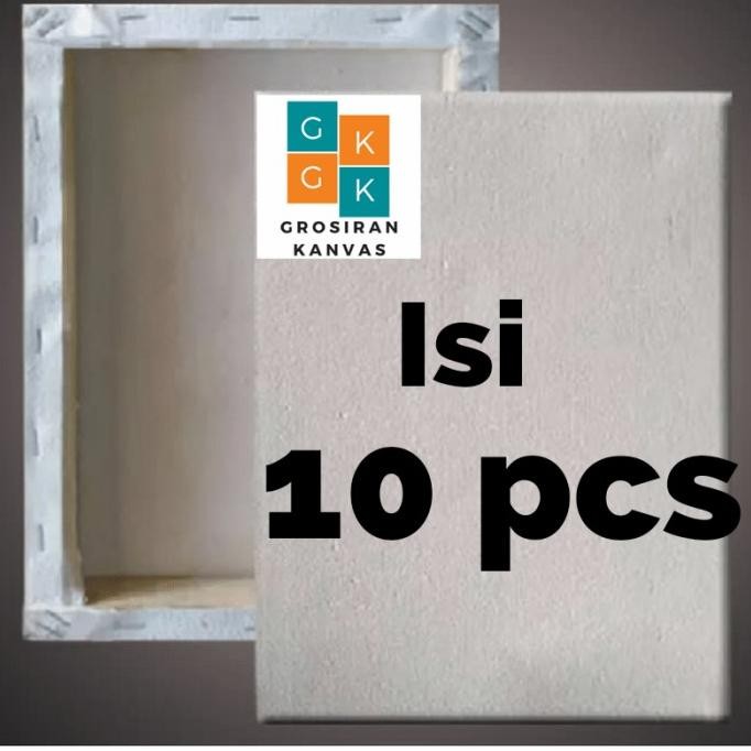 

PAKET kanvas lukis 20x30 ISI 10 PCS CANVAS lukis 20 x 30 cm kar