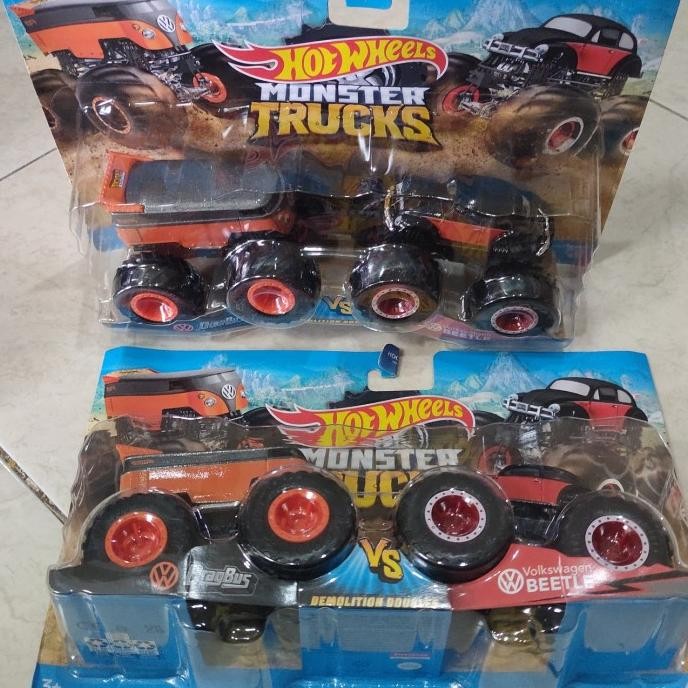 Hot Wheels Monster Truck VW beetle drag bus