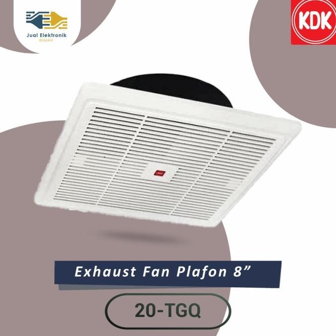 Kipas Exhaust Fan Kdk 8 Inch Plafon New Stok