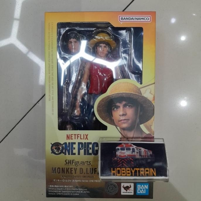SHF MONKEY D LUFFY NETFLIX SERIES ONE PIECE FIGURE